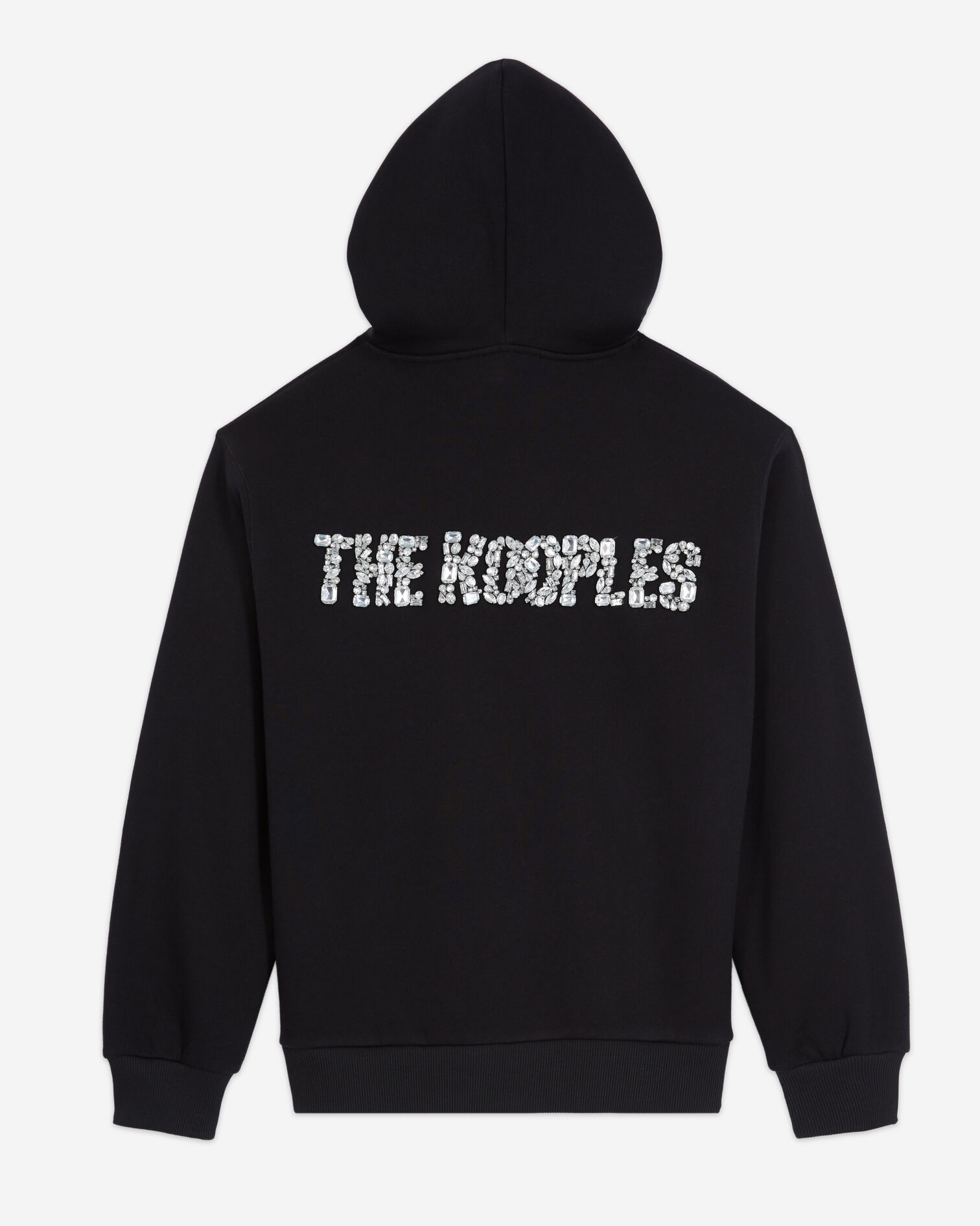 Black logo sweatshirt, BLACK, hi-res image number null