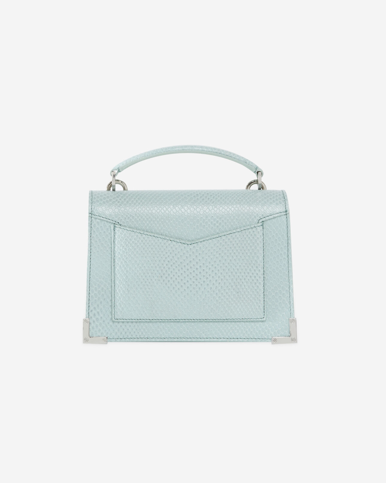 The Kooples FEMME GREEN sac emily small en cuir vert