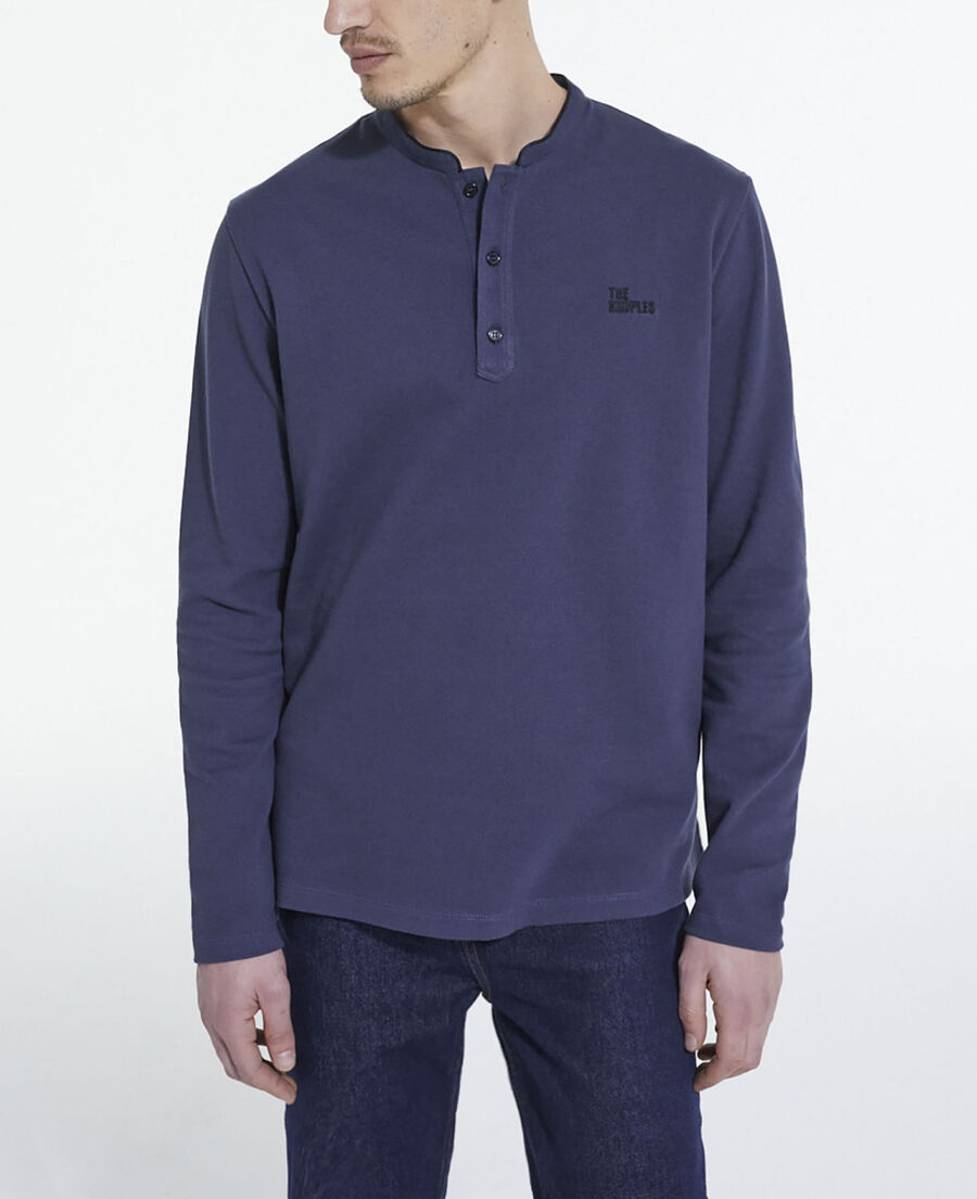 polo bleu marine