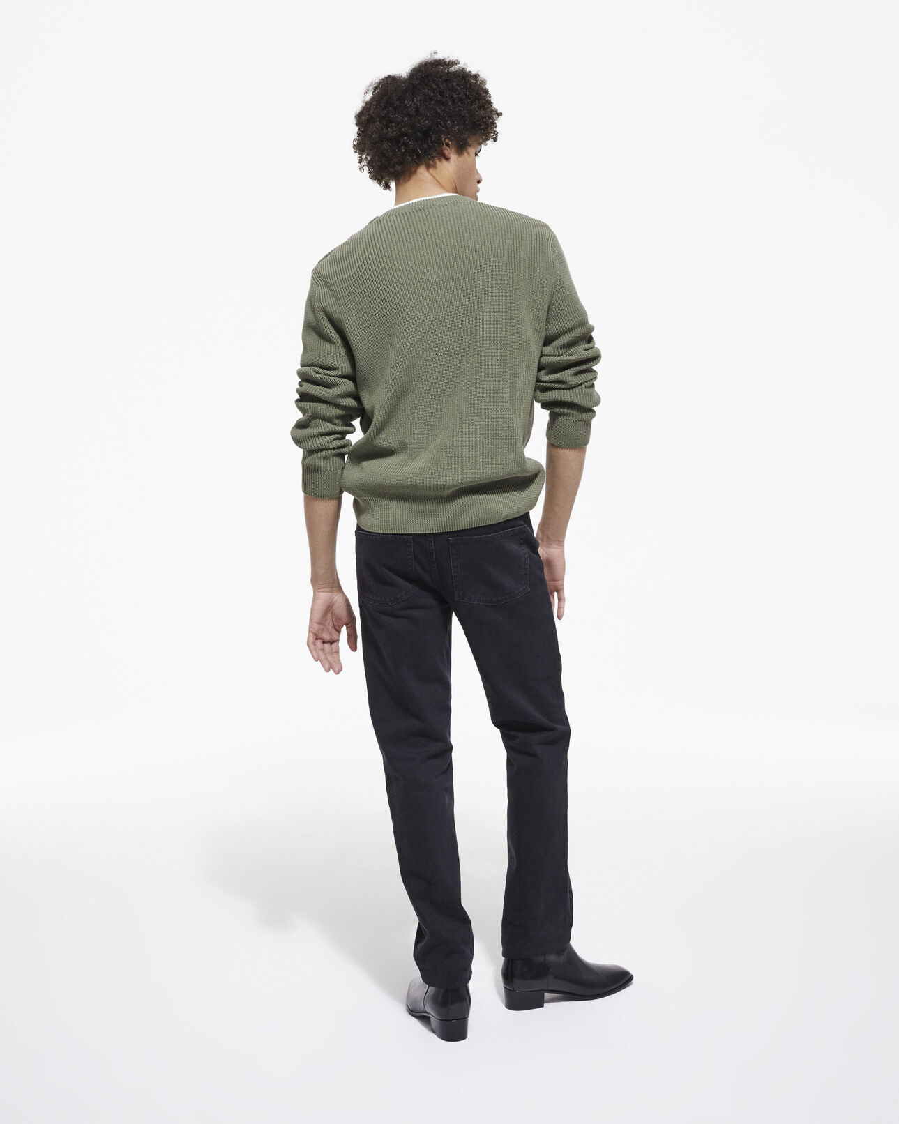 The Kooples MEN LICHEN khaki sweater