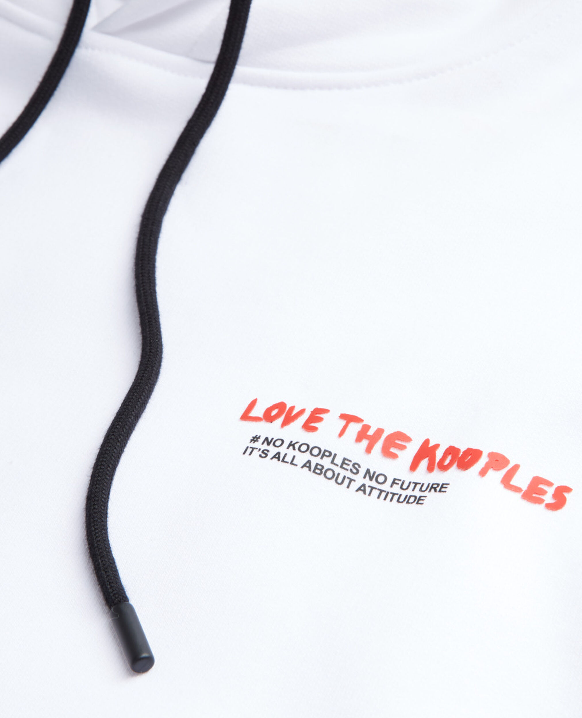 I Love Kooples white sweatshirt, WHITE, hi-res image number null