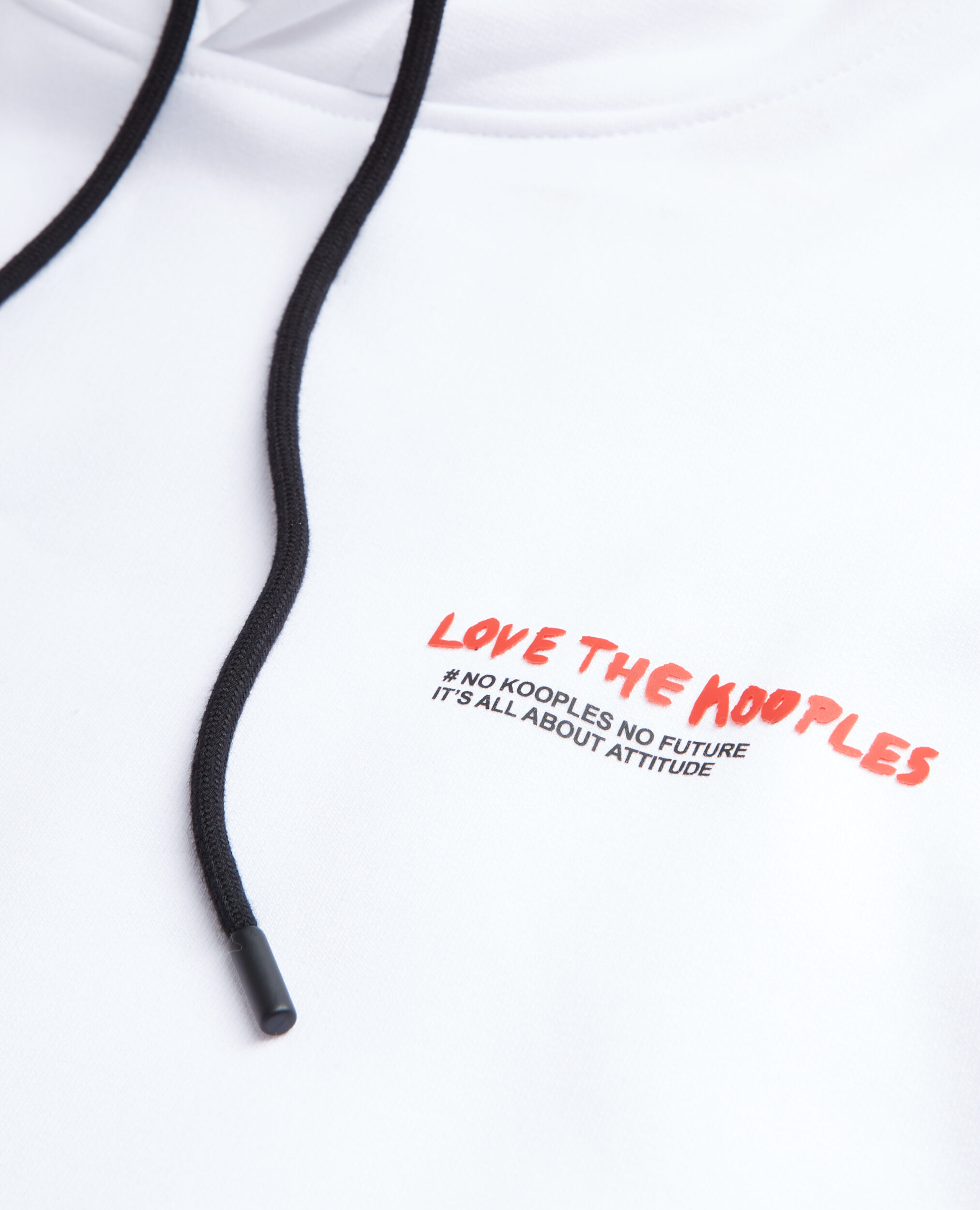 I Love Kooples white sweatshirt, WHITE, hi-res image number null