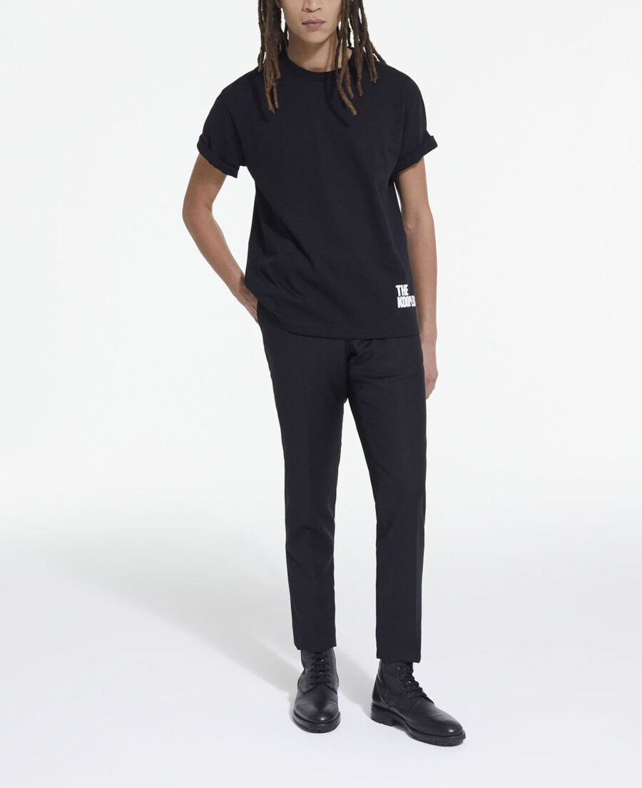 the kooples black logo t-shirt