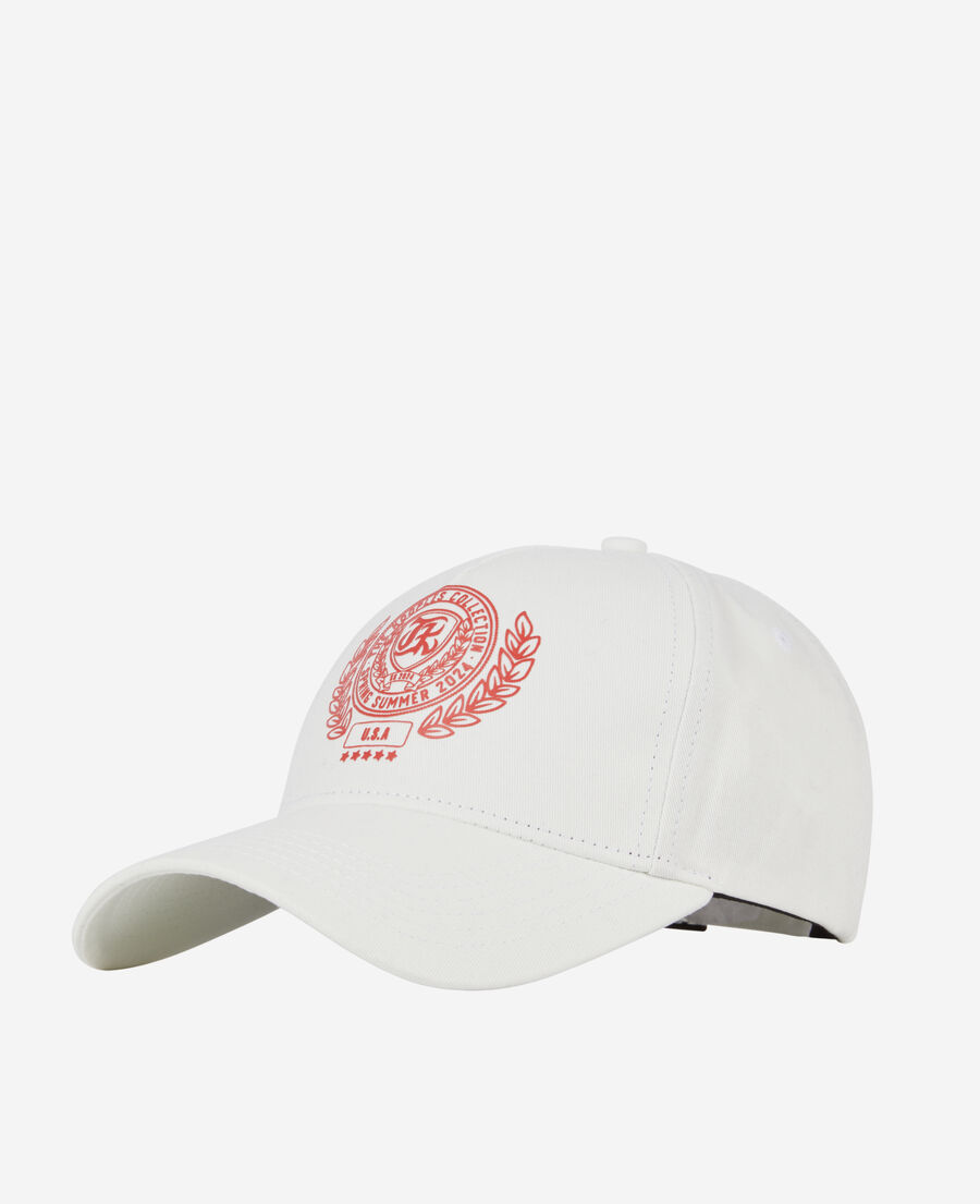 The Kooples MIXTE WHITE casquette blanche avec blason