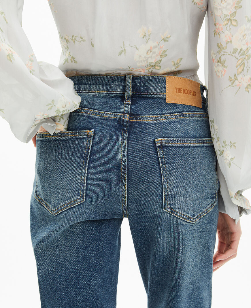 The Kooples WOMEN VINTAGE BLUE blue flare jeans