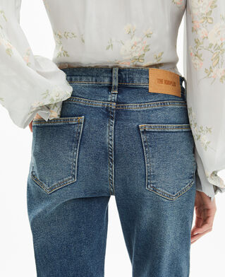 The Kooples WOMEN VINTAGE BLUE blue flare jeans