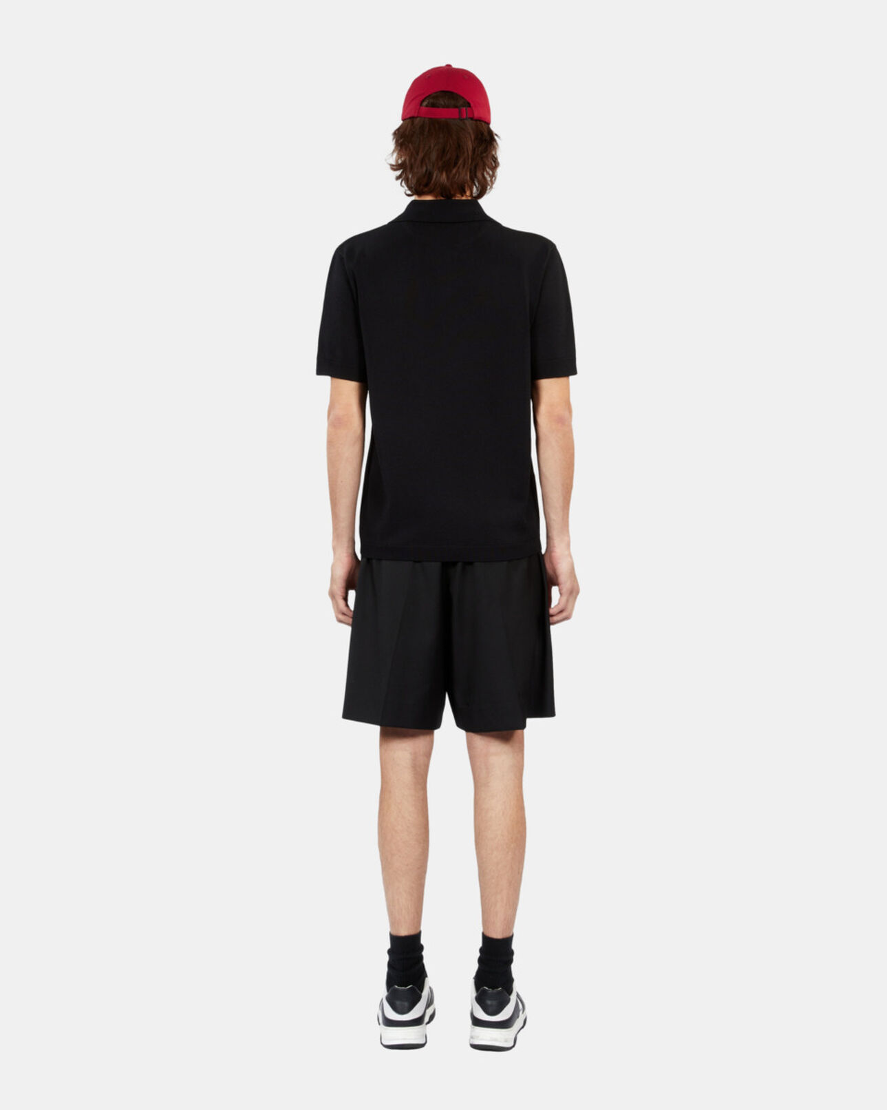 The Kooples HOMBRE BLACK camisa polo negra punto