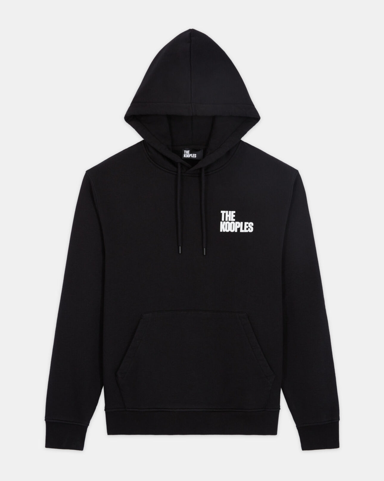 The Kooples MEN BLACK the kooples black logo sweatshirt