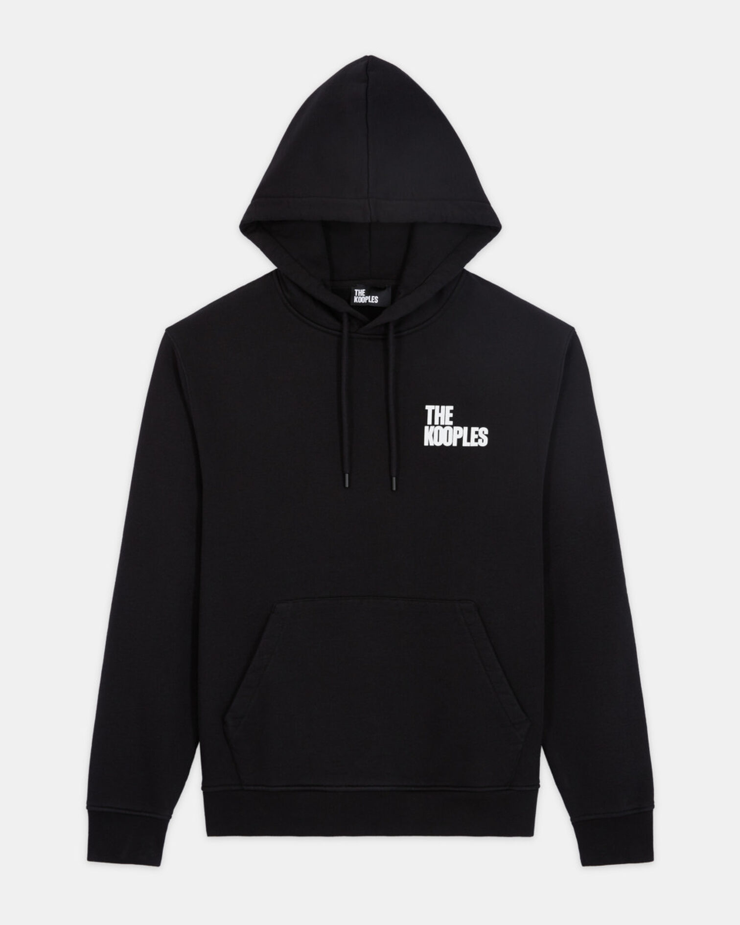 The Kooples black logo sweatshirt, BLACK, hi-res image number null