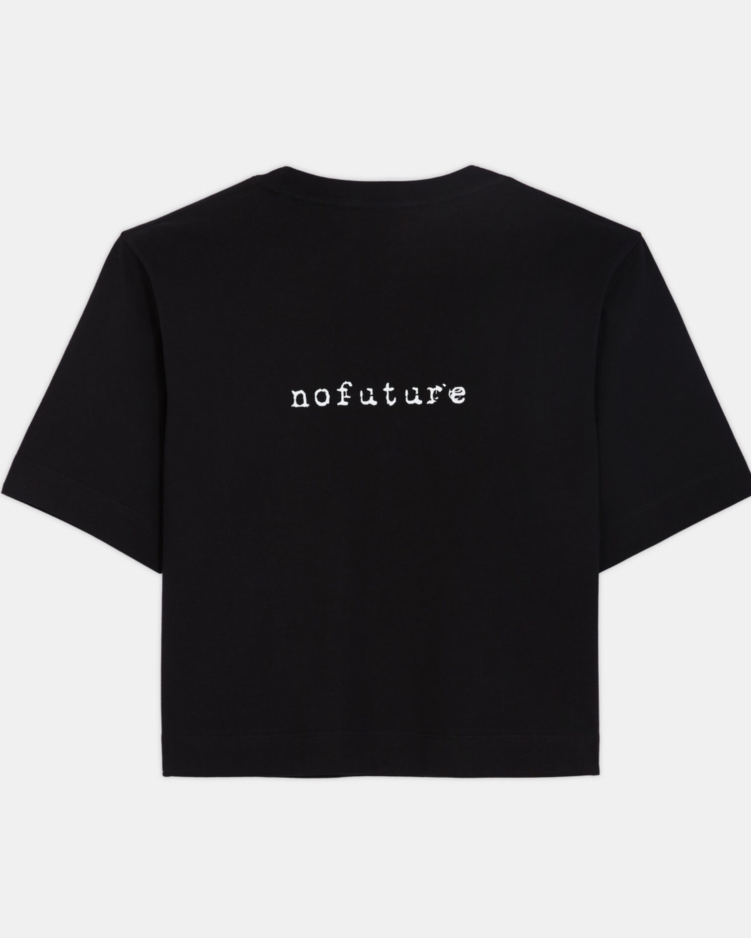 Black logo T-shirt, BLACK, hi-res image number null