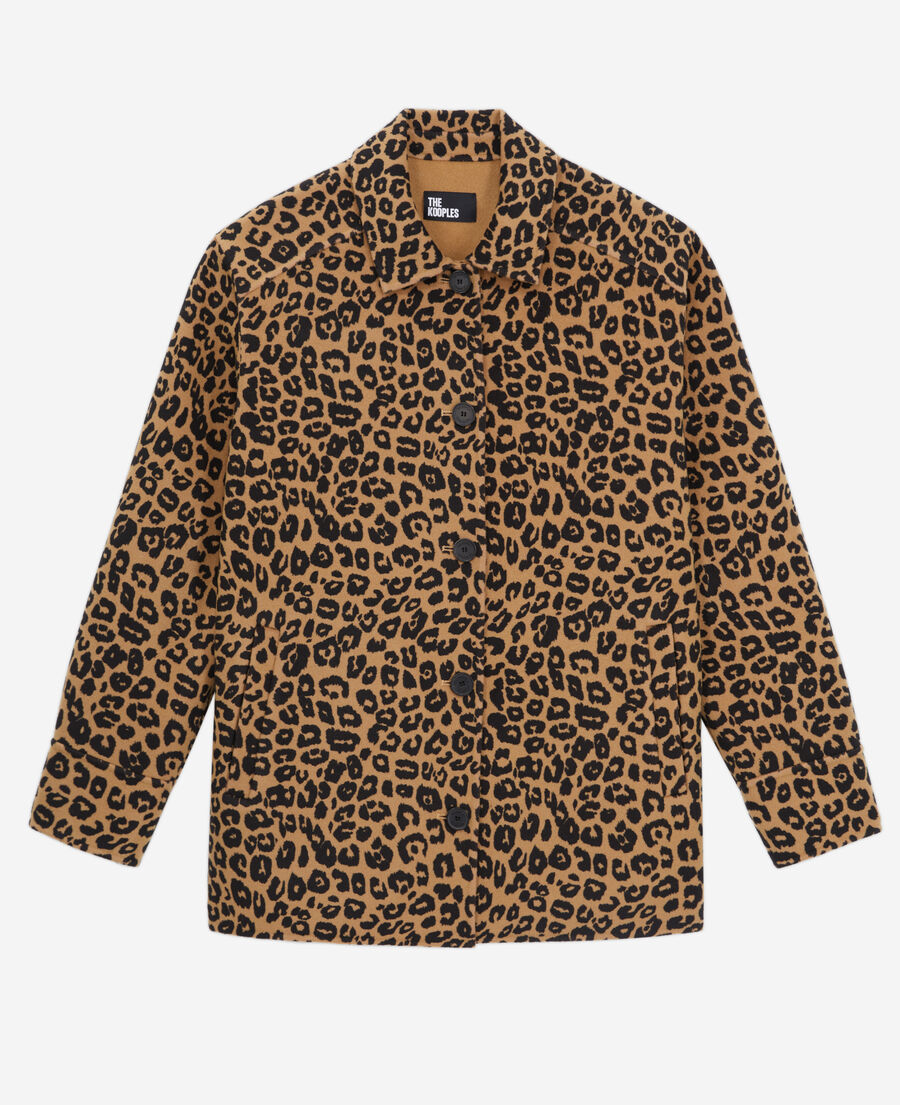 hemdjacke aus einer wollmischung