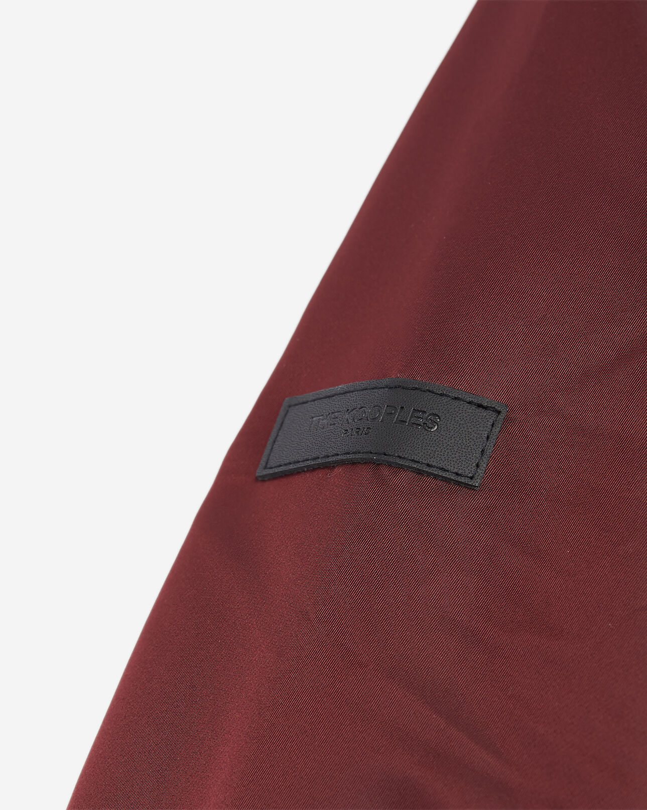 The Kooples HOMBRE BURGUNDY chaqueta bomber roja