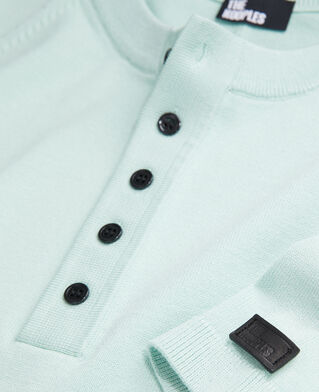 The Kooples HOMME OCEAN t-shirt vert en maille