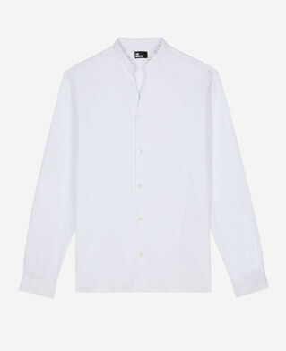 The Kooples H WHITE white poplin formal shirt