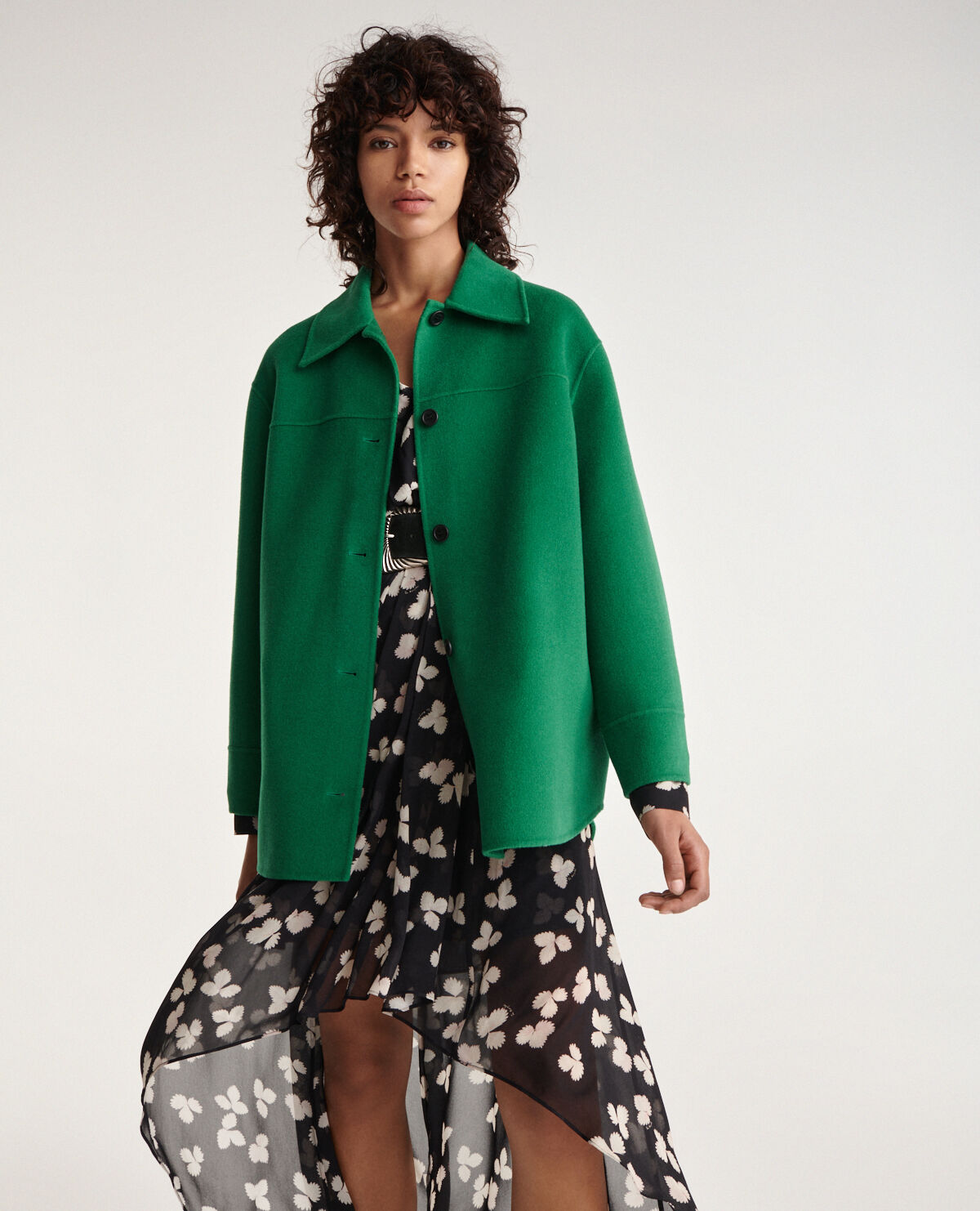 Veste online laine verte