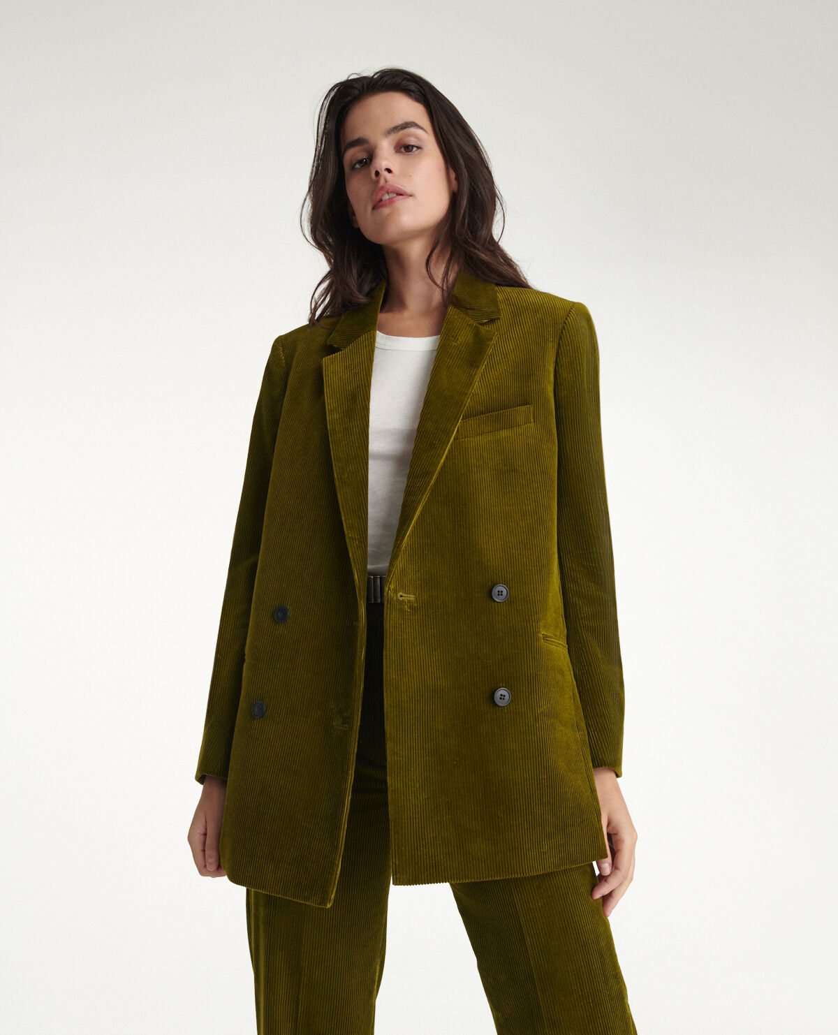Veste hotsell velours verte