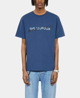 The Kooples HOMME MIDDLE NAVY t-shirt what is bleu roi