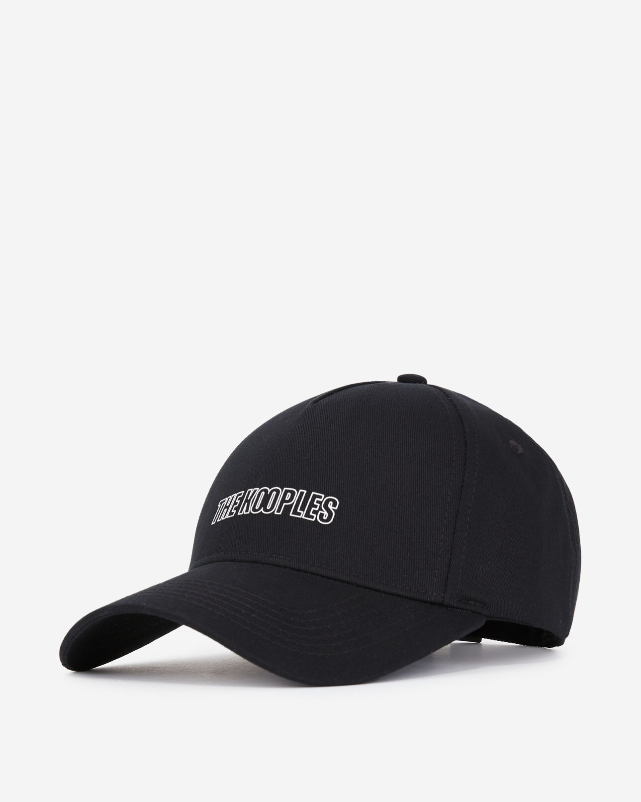 The Kooples UNISEX BLACK schwarze kappe mit logo
