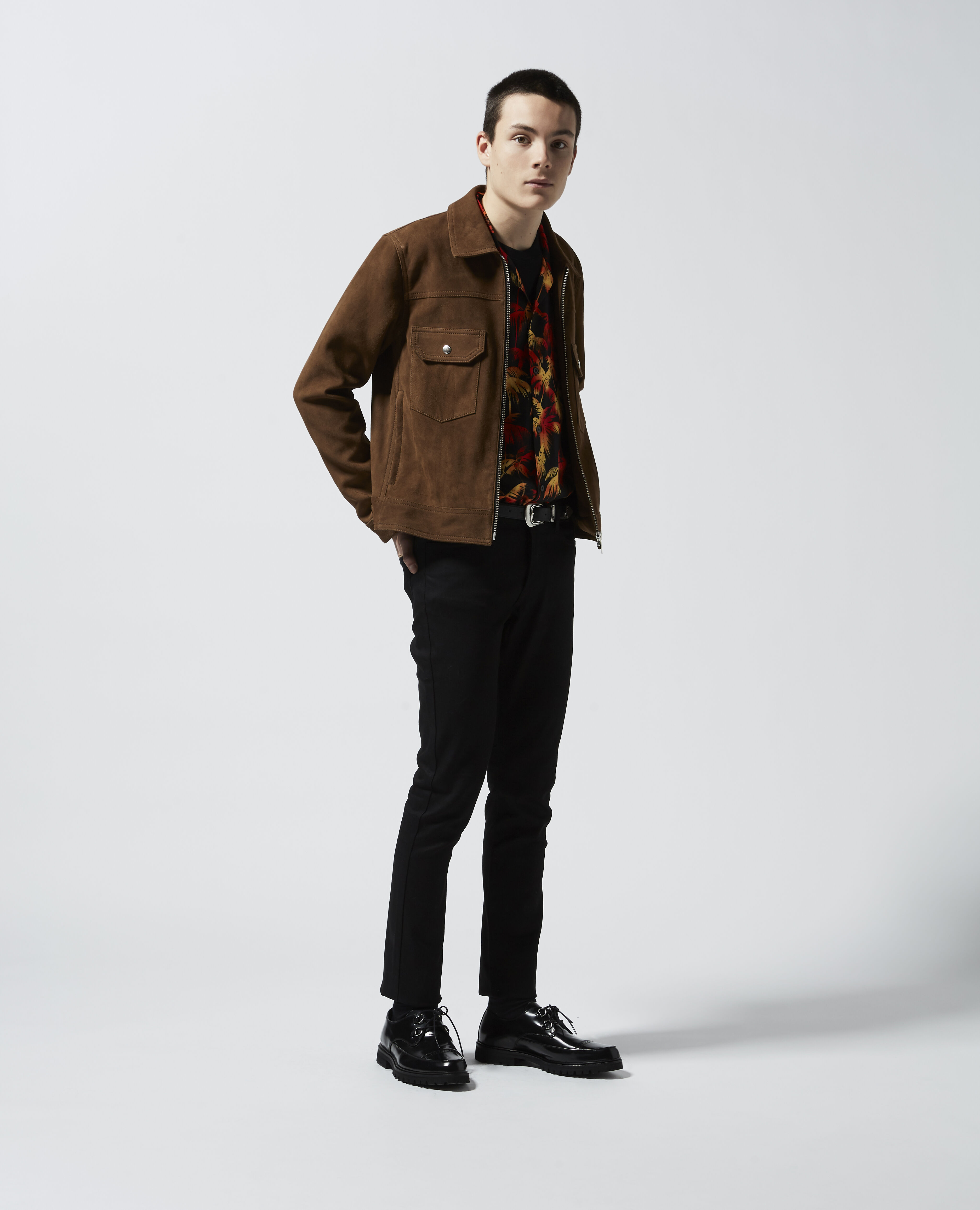 Kooples suede jacket online