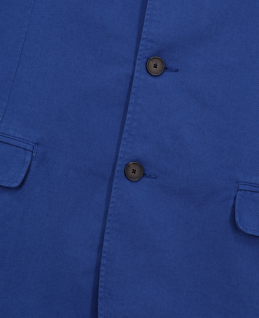 The Kooples HOMME BLUE veste bleue en coton