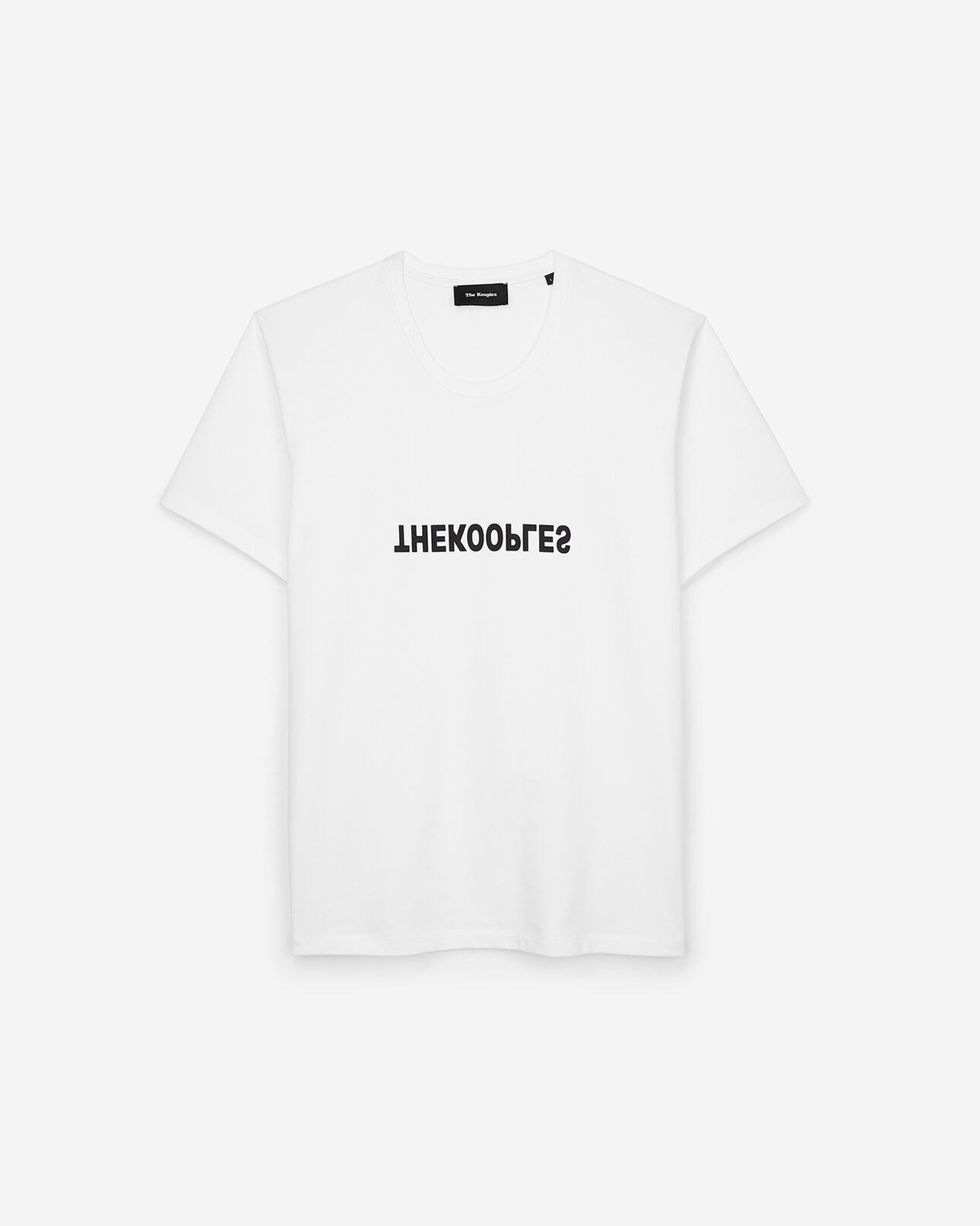 The Kooples MEN WHITE white t-shirt with logo