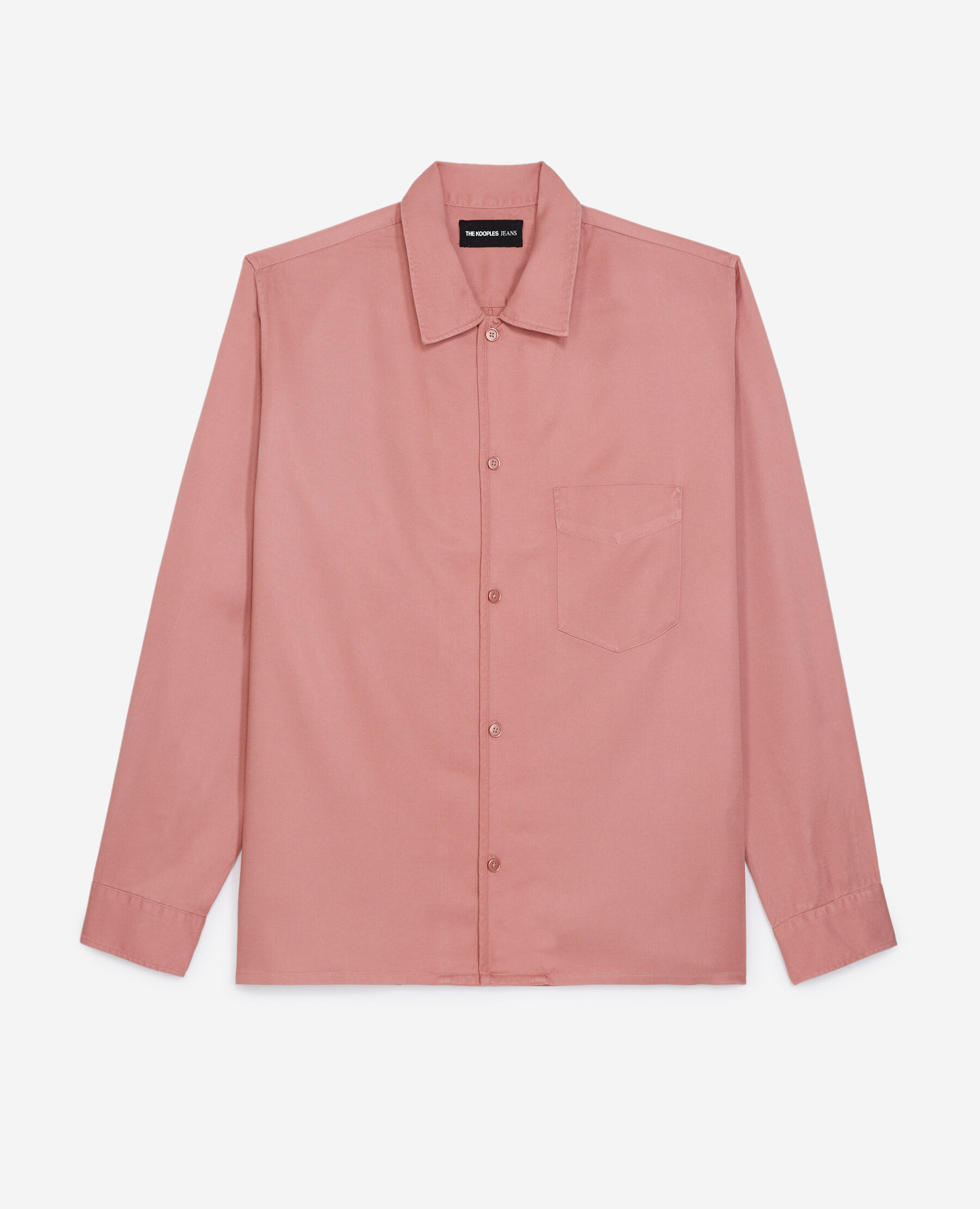 Chemise fluide vieux rose a poche The Kooples