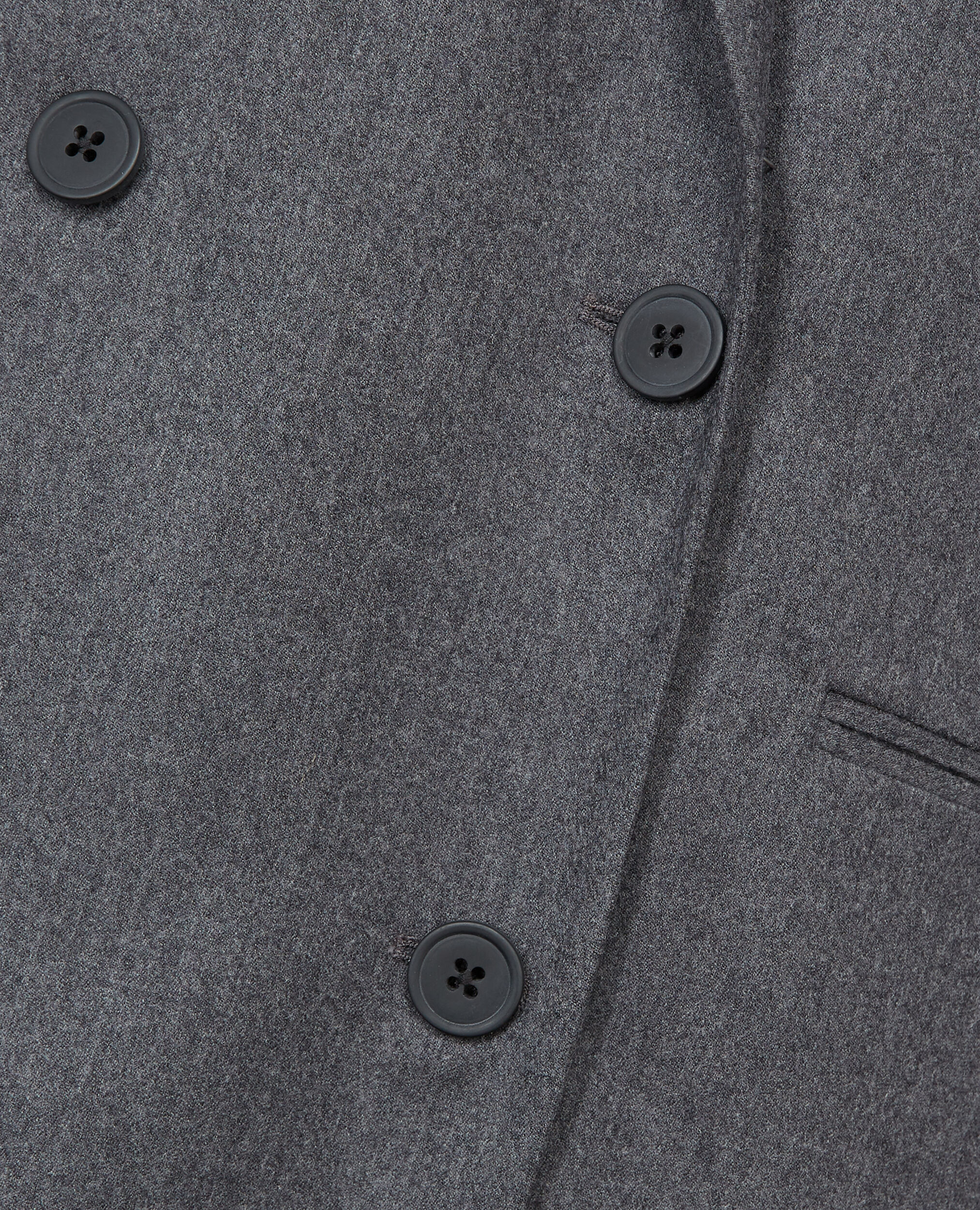 Dark gray structured jacket, GREY, hi-res image number null