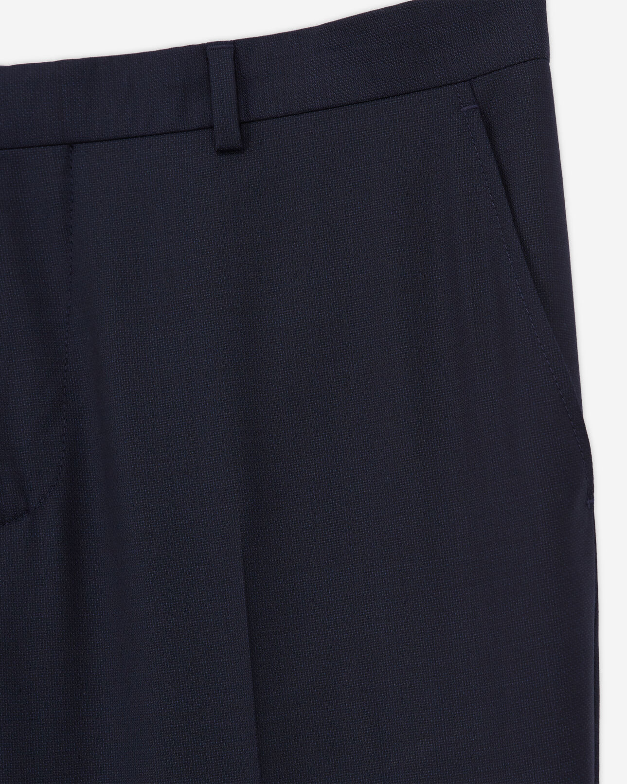 The Kooples HOMME NAVY pantalon de costume bleu marine