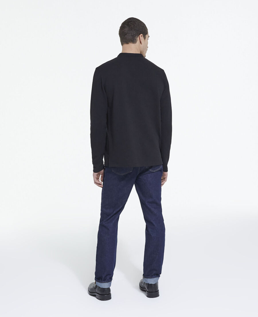 the kooples black logo polo