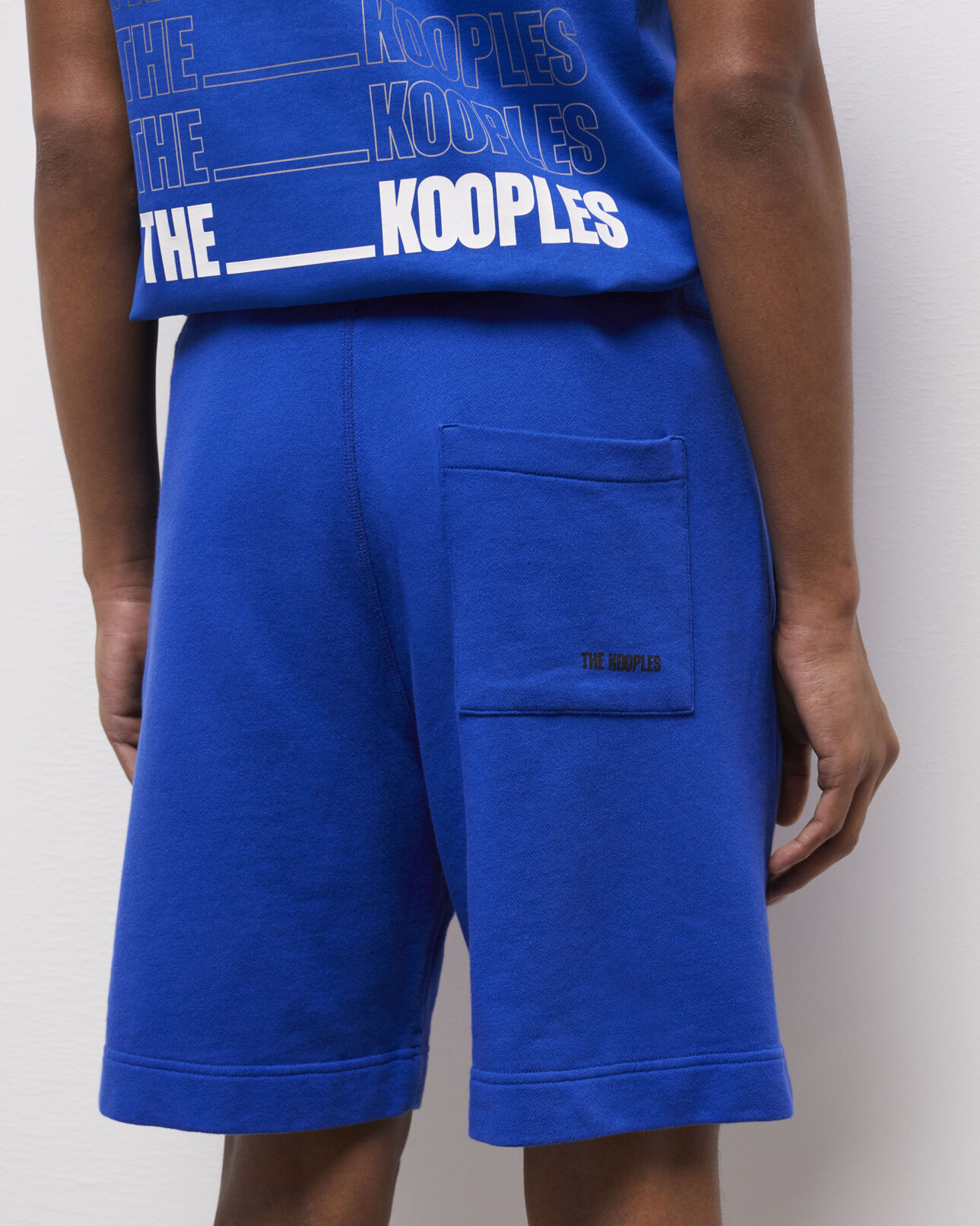 The Kooples HOMME BLUE ELECTRIC short logo the kooples bleu