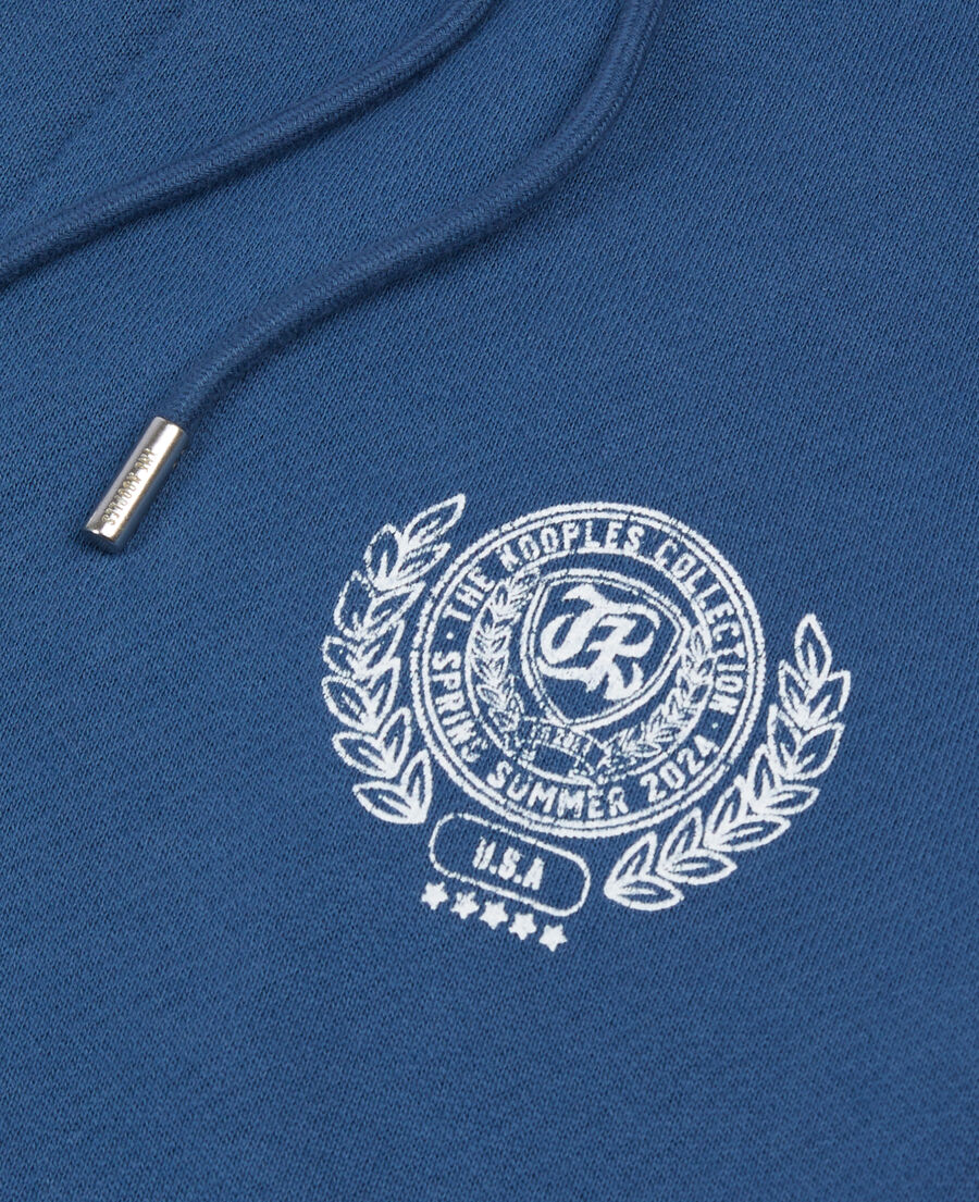 königsblaue jogginghose mit logo