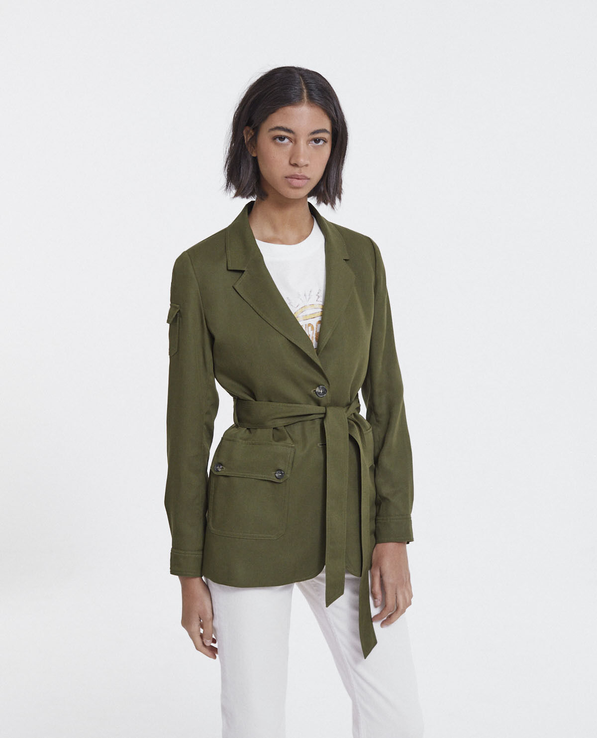 Veste kaki the kooples deals