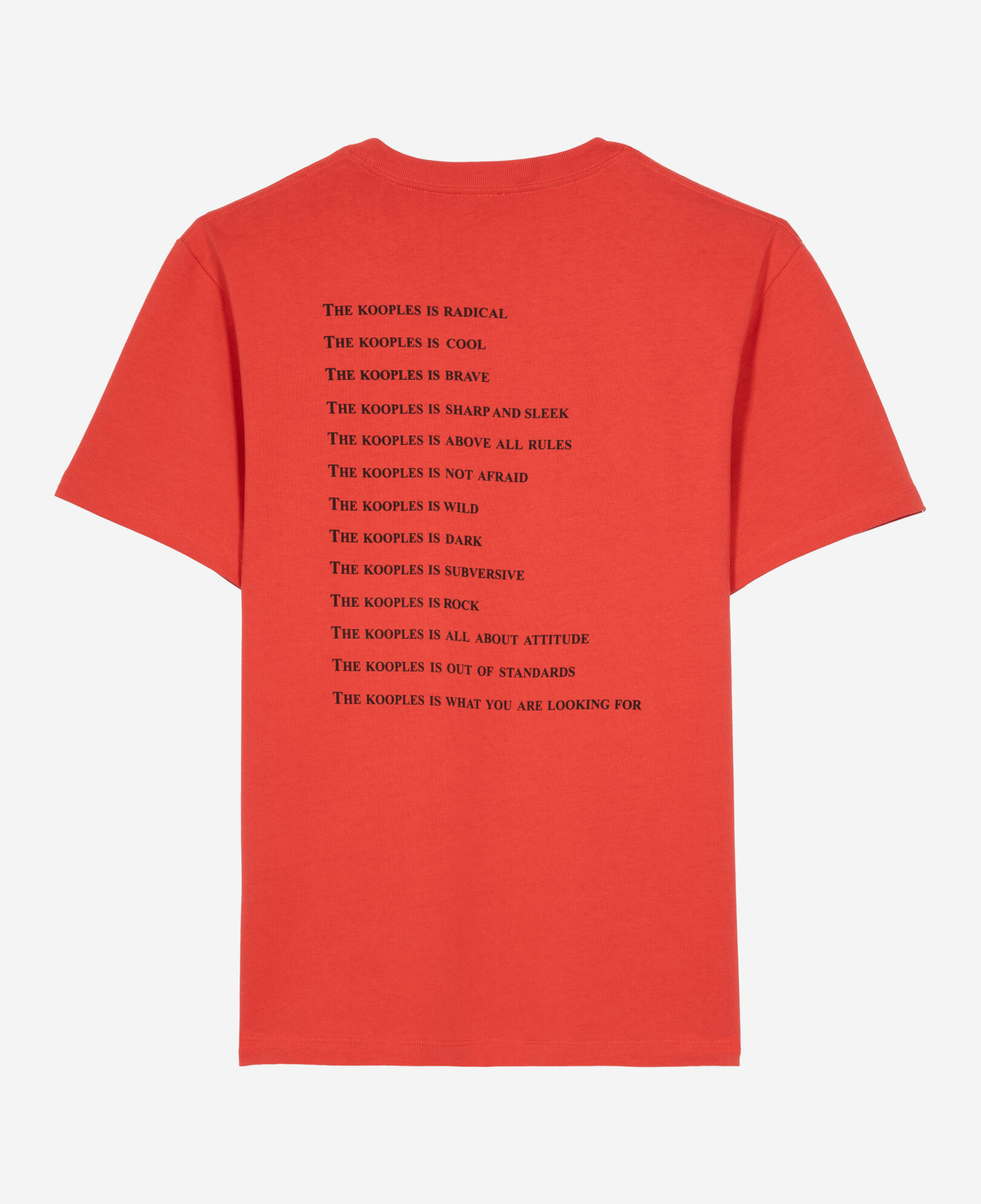 The Kooples MEN RED red what is t-shirt