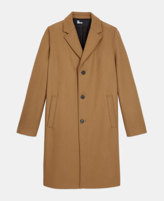 The Kooples HERREN CAMEL camelfarbener wollmantel
