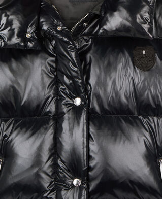 The Kooples F BLACK black down jacket with detachable sleeves