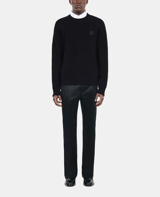 The Kooples MEN BLACK black wool sweater