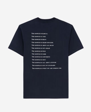 The Kooples MEN NAVY what is blue t-shirt