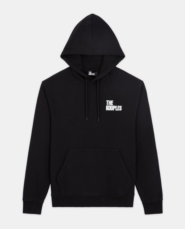 the kooples black logo sweatshirt
