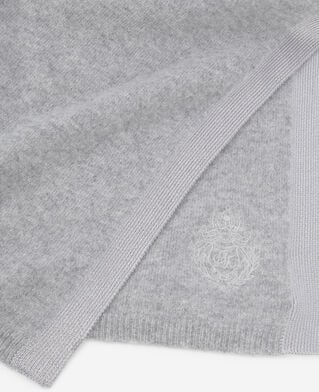 The Kooples MIXTE MIDDLE GREY MEL écharpe en cachemire grise