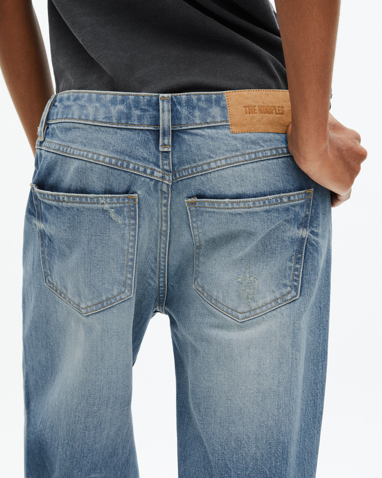 The Kooples DAMEN BABY BLUE weite jeans in hellblau