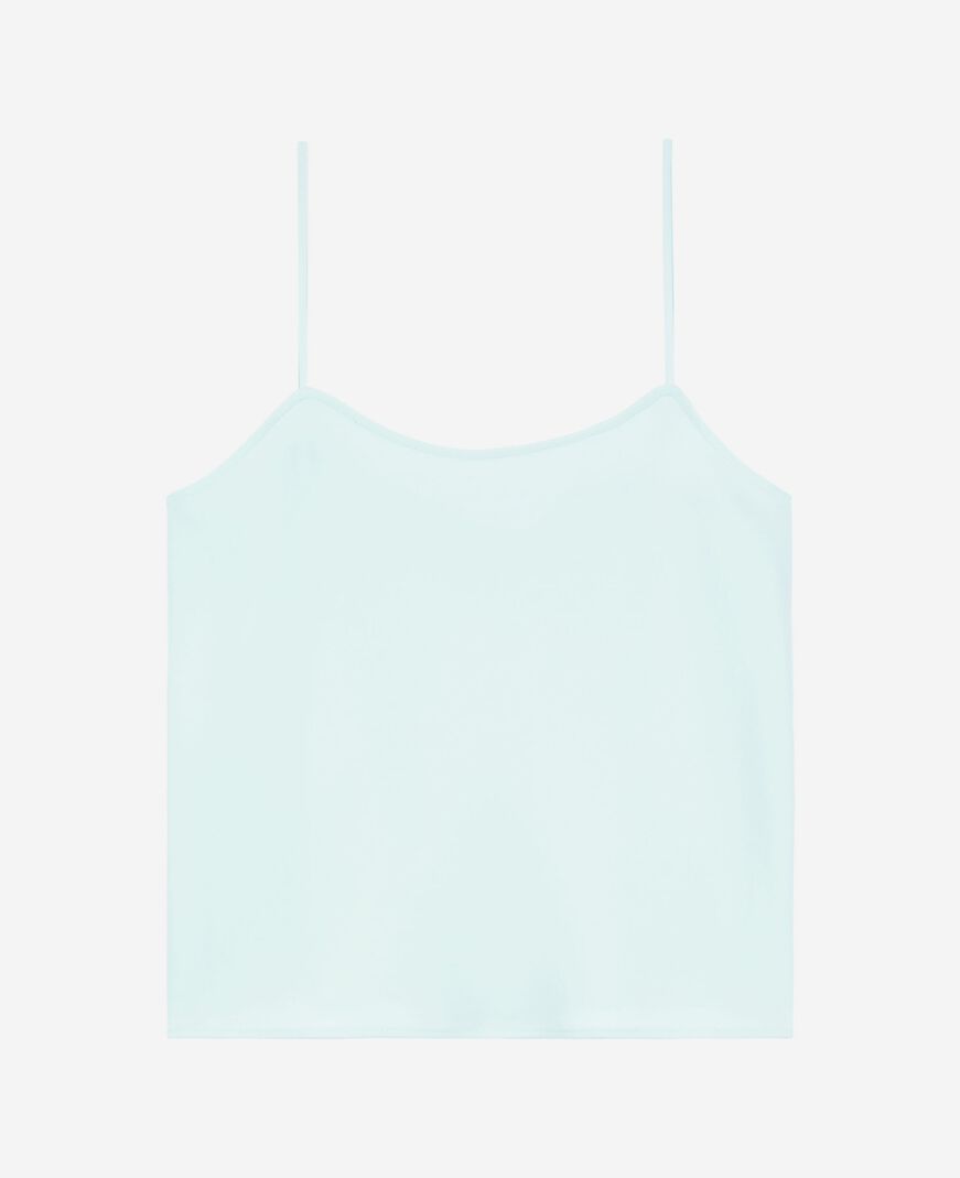 The Kooples F BABY BLUE light blue camisole