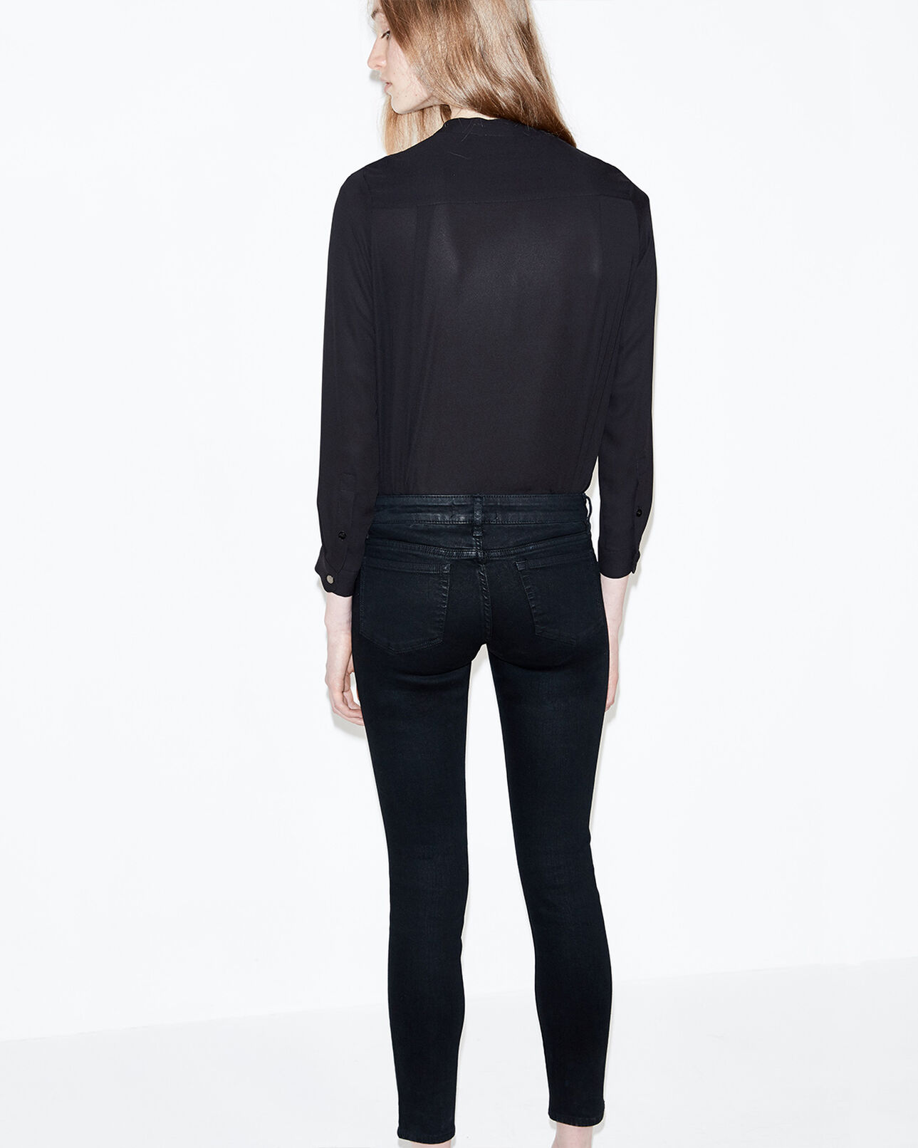 The Kooples FEMME BLACK pantalon noir