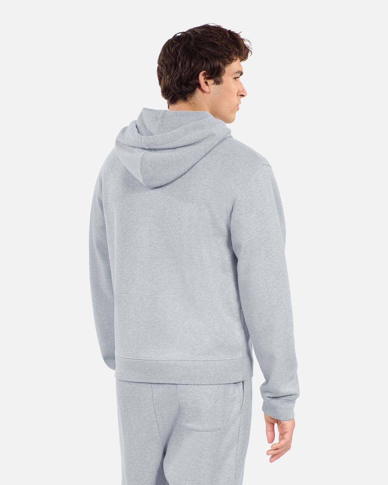 The Kooples MEN GREY MELANGE grey blazon tracksuit trousers