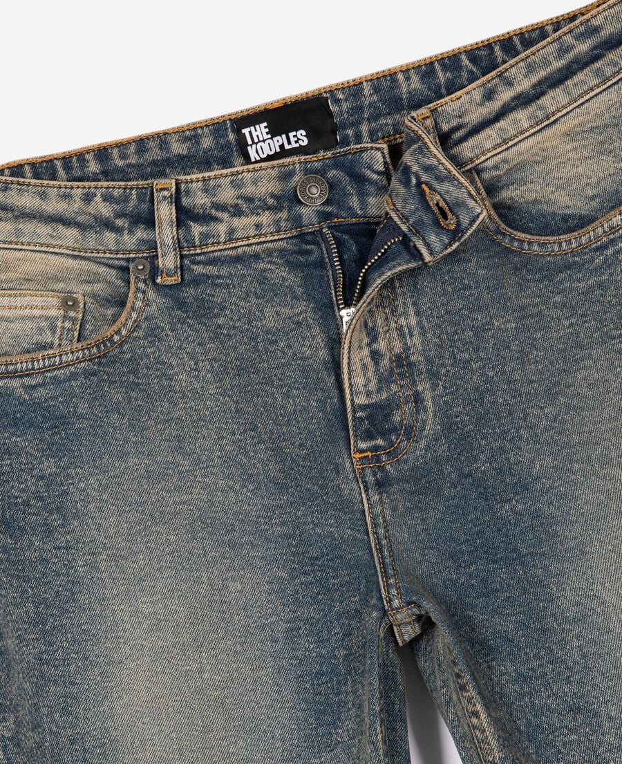 The Kooples FEMME BLUE jean bootcut bleu