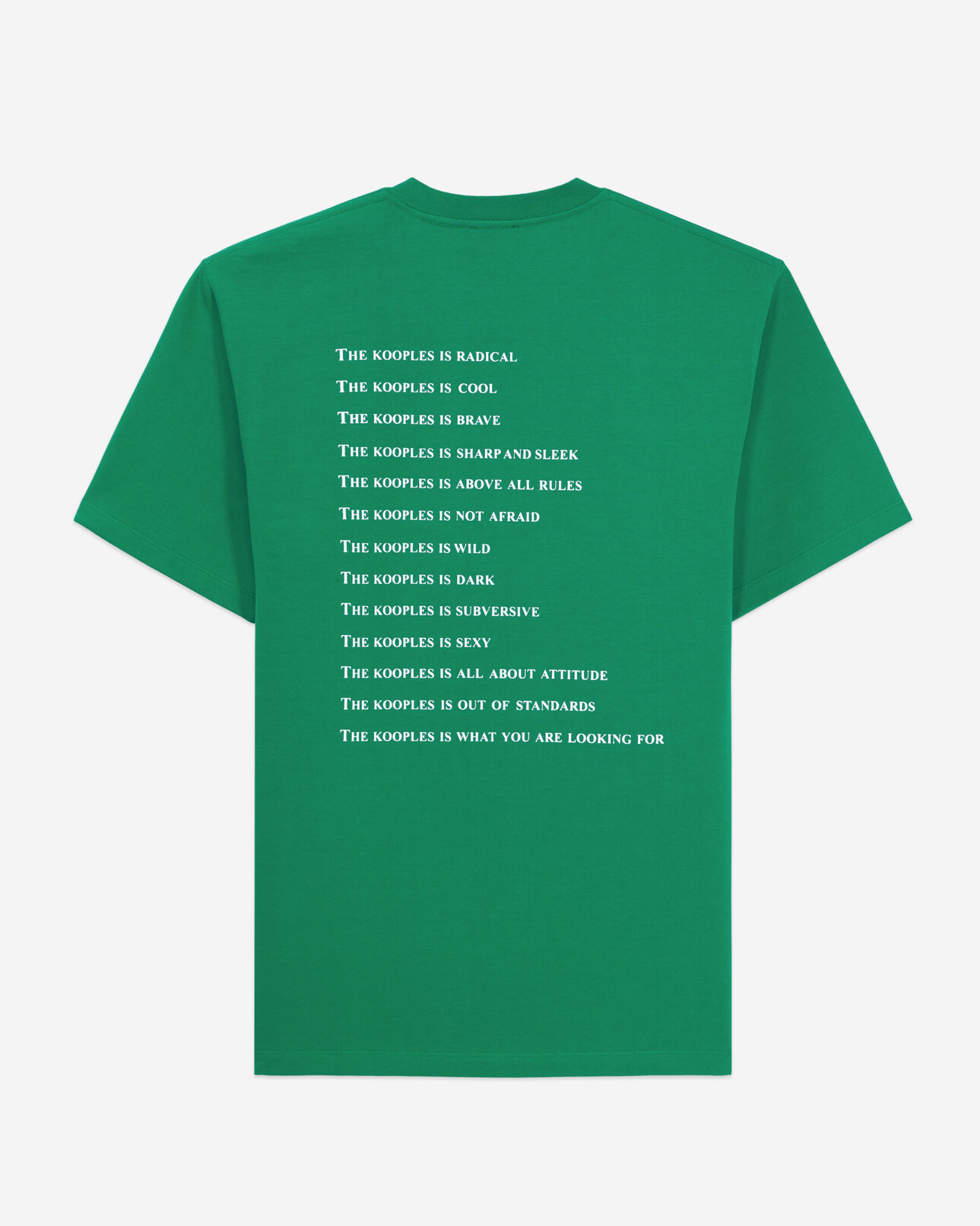 The Kooples HOMME FOREST t-shirt homme what is vert