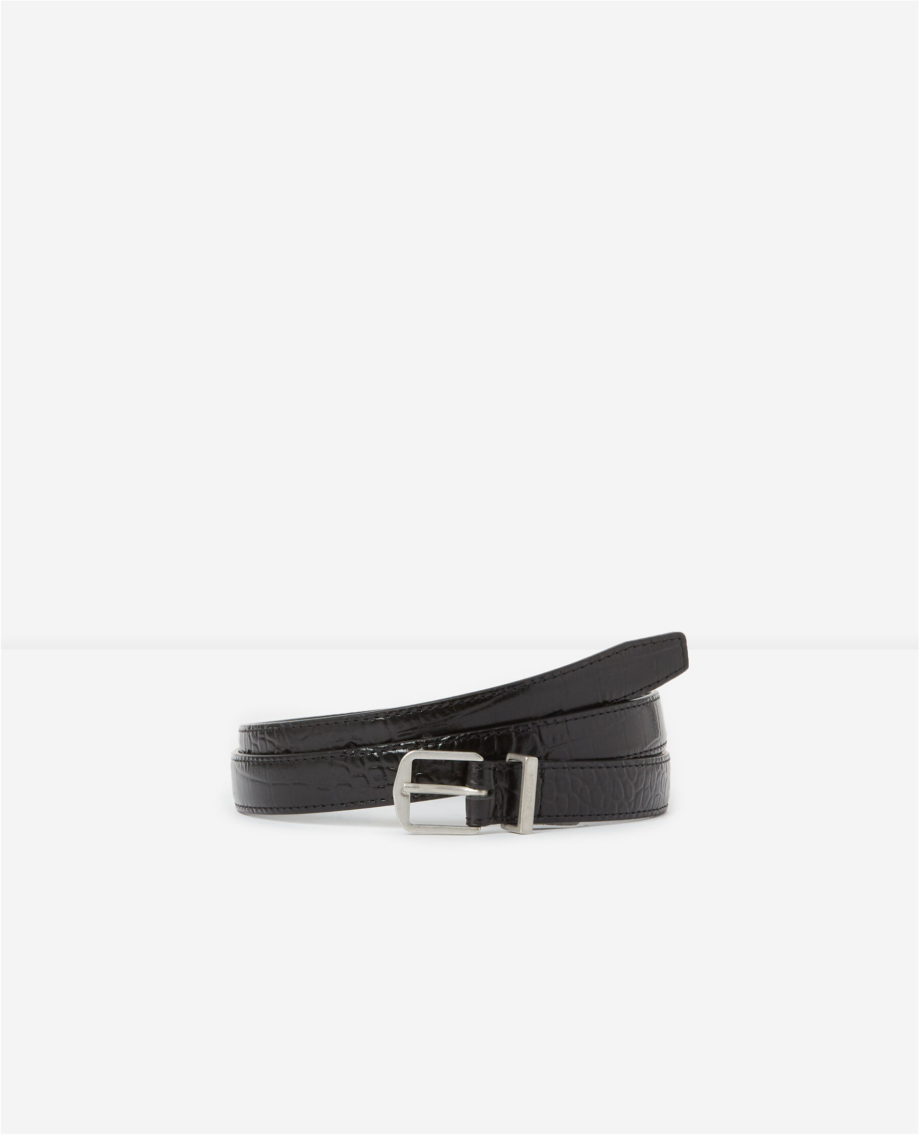 Croc print belt hotsell