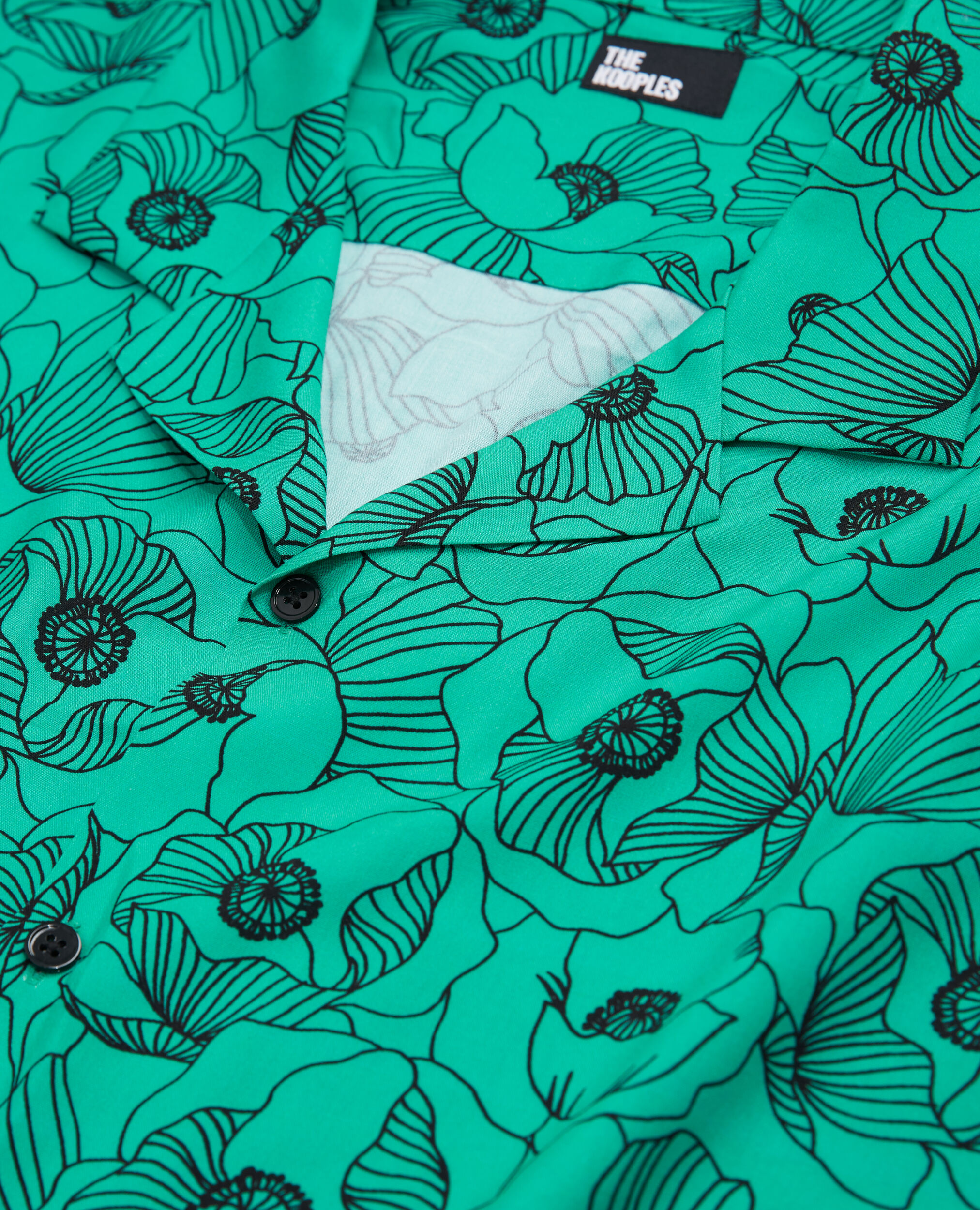 Chemise imprimée, GREEN, hi-res image number null