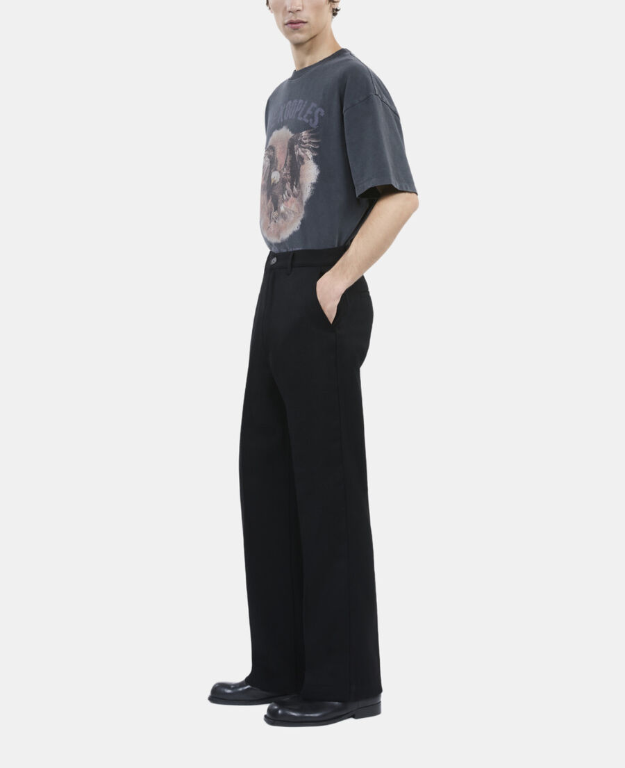The Kooples H BLACK black wool trousers