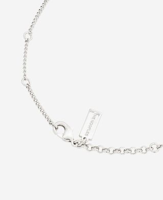 The Kooples HOMME SILVER collier avec pendentif argenté