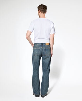 The Kooples HOMME MEDIUM BLUE jean droit bleu gris